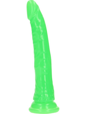 RealRock: Självlysande Realistisk Dildo, 22.5 cm