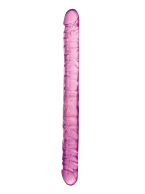 Realistic Double Dildo Purple 45 cm Dubbeldildo