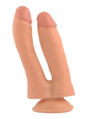 Realistic Penis Double Penetration 18,5 cm Dubbeldildo