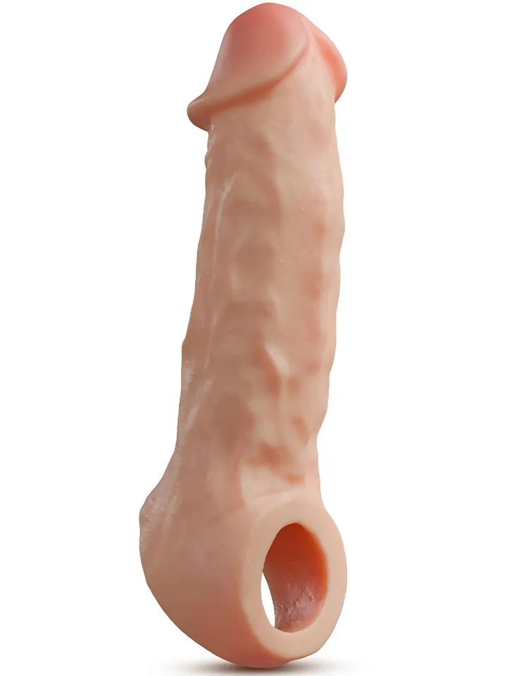 Realistic Penis Extender Sleeve 23,5 cm Penisförlängare/Sleeve