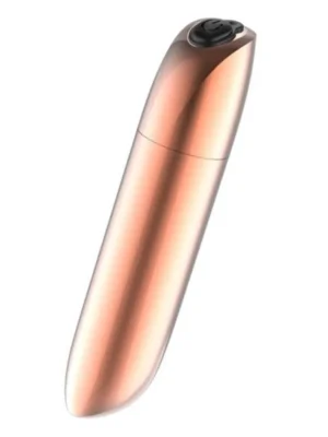 Rechargeable Powerful Bullet Vibrator Gold Bulletvibrator
