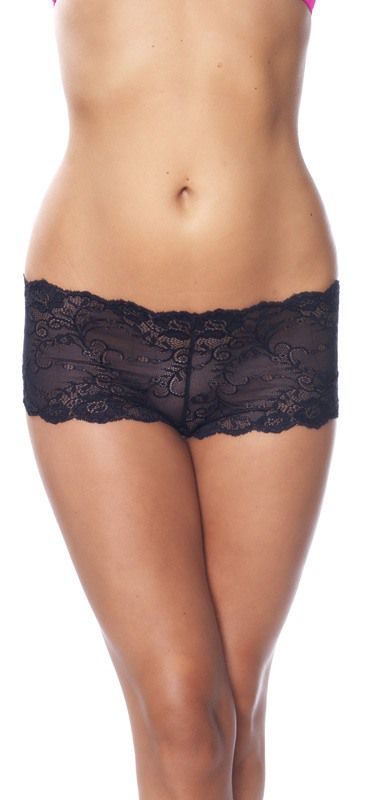 Rimba - Hotpants I Svart Spets