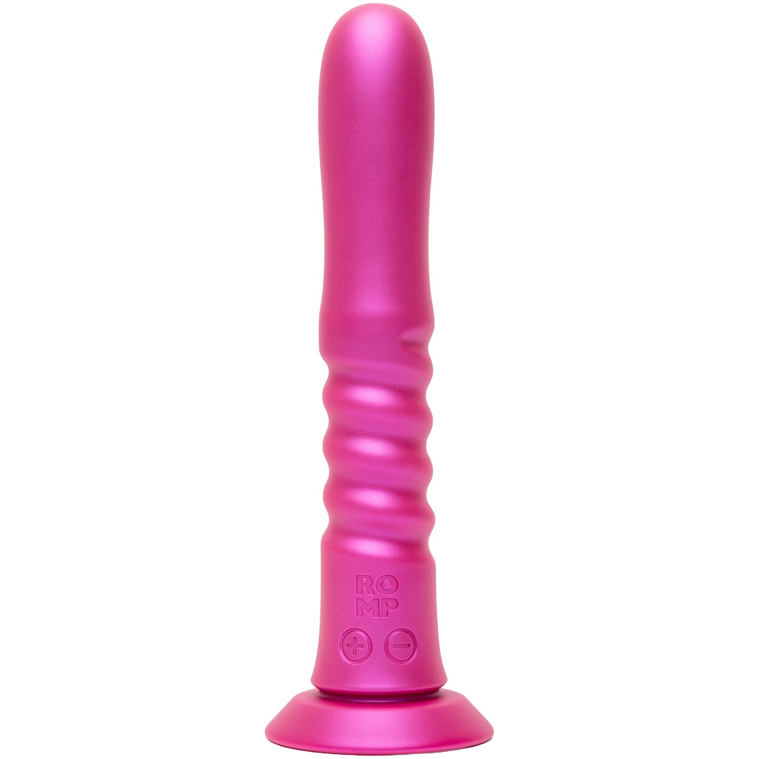 Romp Jiggle Thrusting Dildo Vibrator - Ljusrosa
