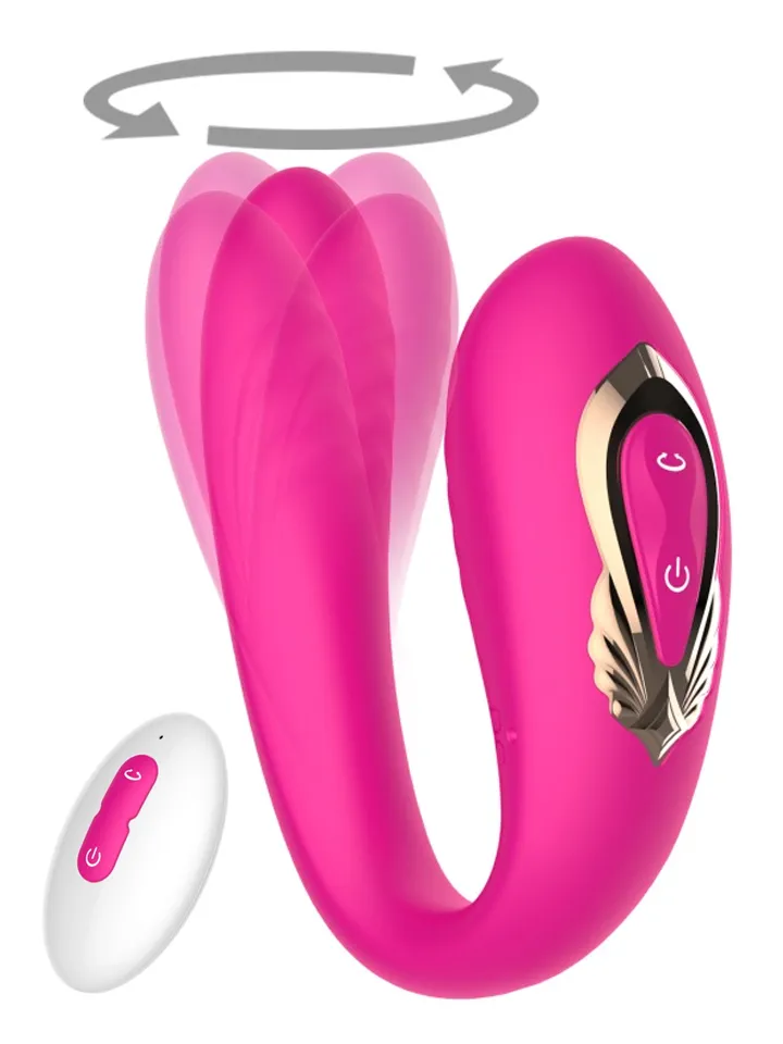 Rotating Wearable Dual Vibrator Parvibrator