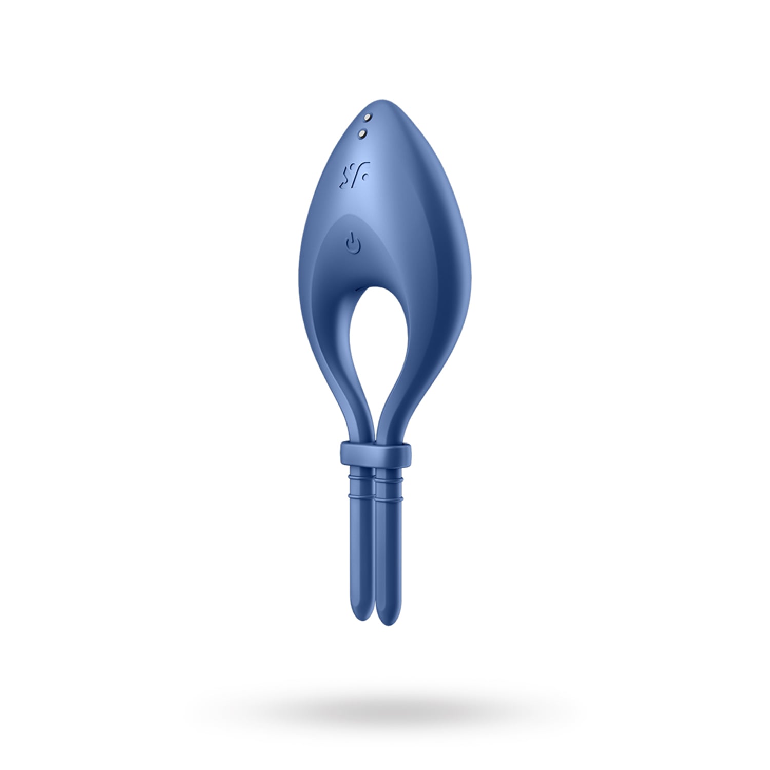 SATISFYER BULLSEYE COCKRING VIBRATOR - BLÅ