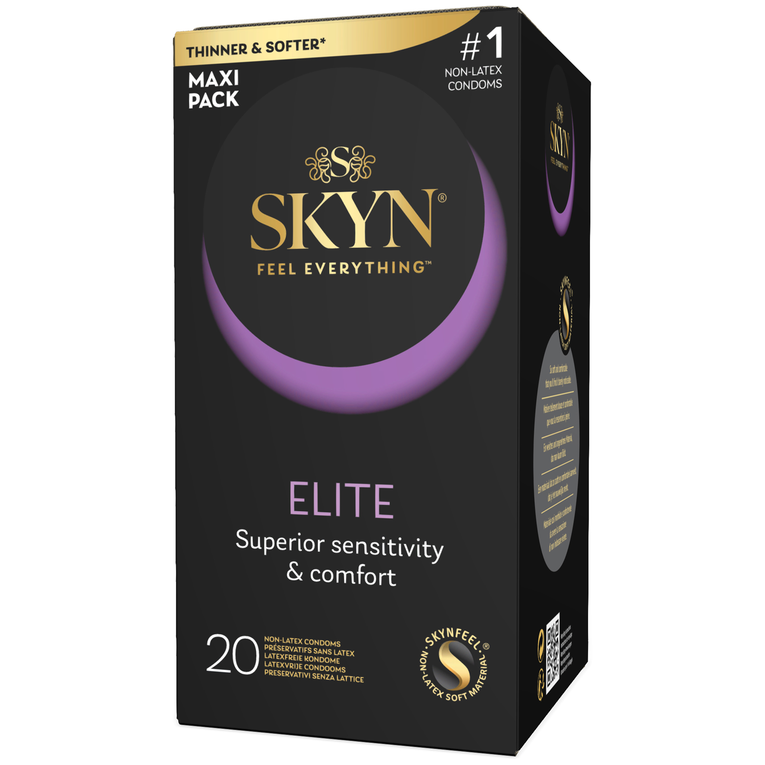 SKYN Elite Latexfria Tunna Kondomer 20 st