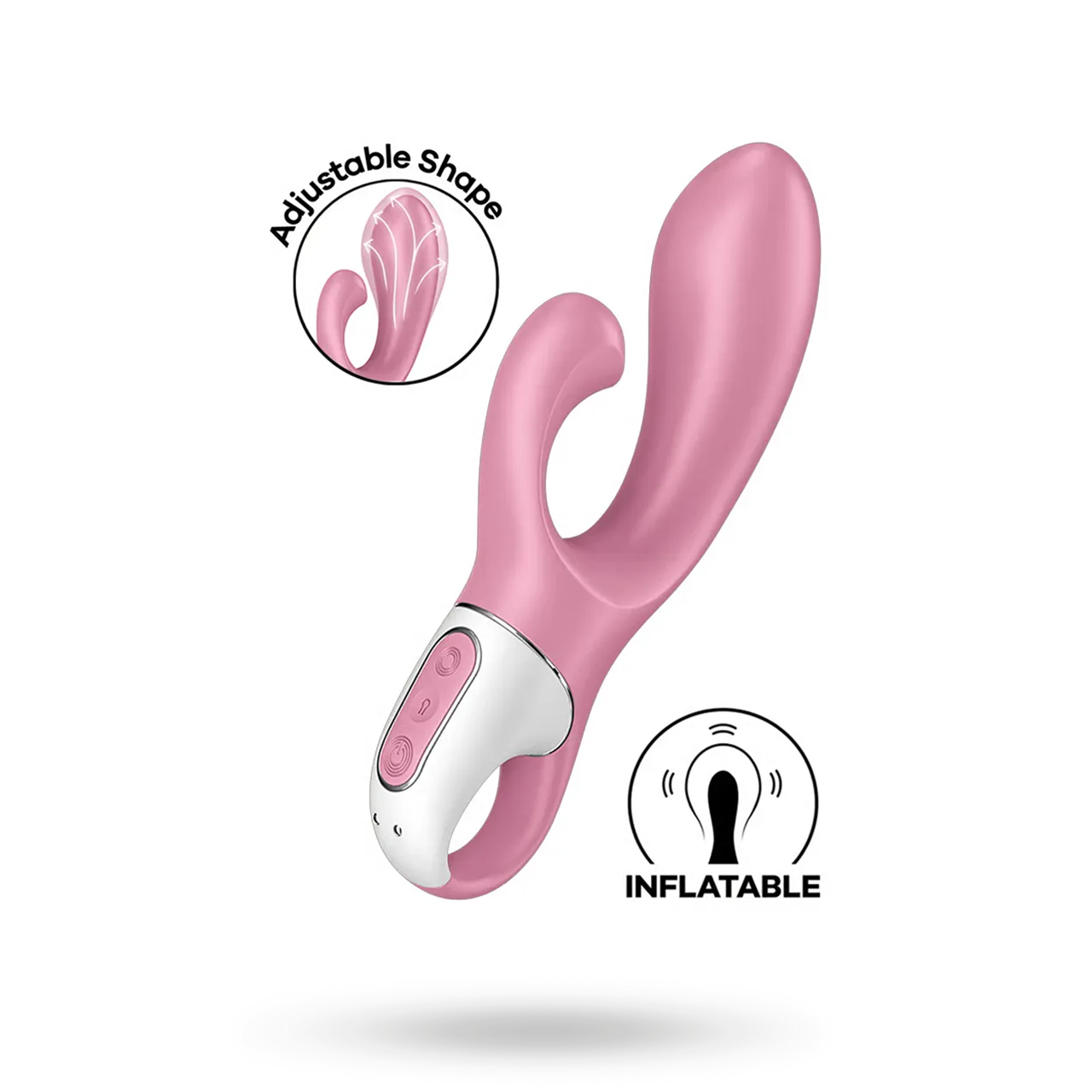 Satisfyer Air Pump Bunny 2 Light Red