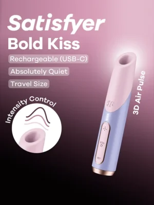 Satisfyer Bold Kiss Air Pulse Vibrator Lufttrycksvibrator