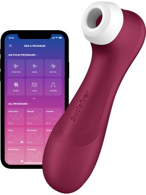 Satisfyer Connect: Pro 2 Generation 3, Double AirPulse Vibrator, röd