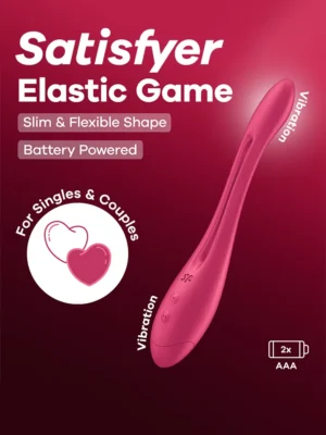 Satisfyer Elastic Game Pink Battery Series Parvibrator