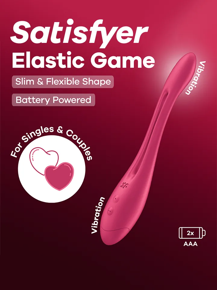 Satisfyer Elastic Game Pink Battery Series Parvibrator