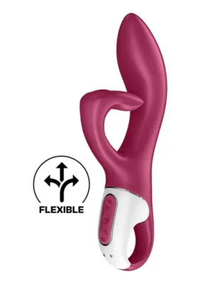 Satisfyer Embrace Me Rabbit Vibrator Berry