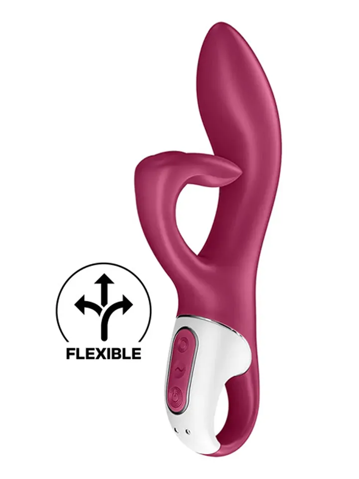 Satisfyer Embrace Me Rabbit Vibrator Berry