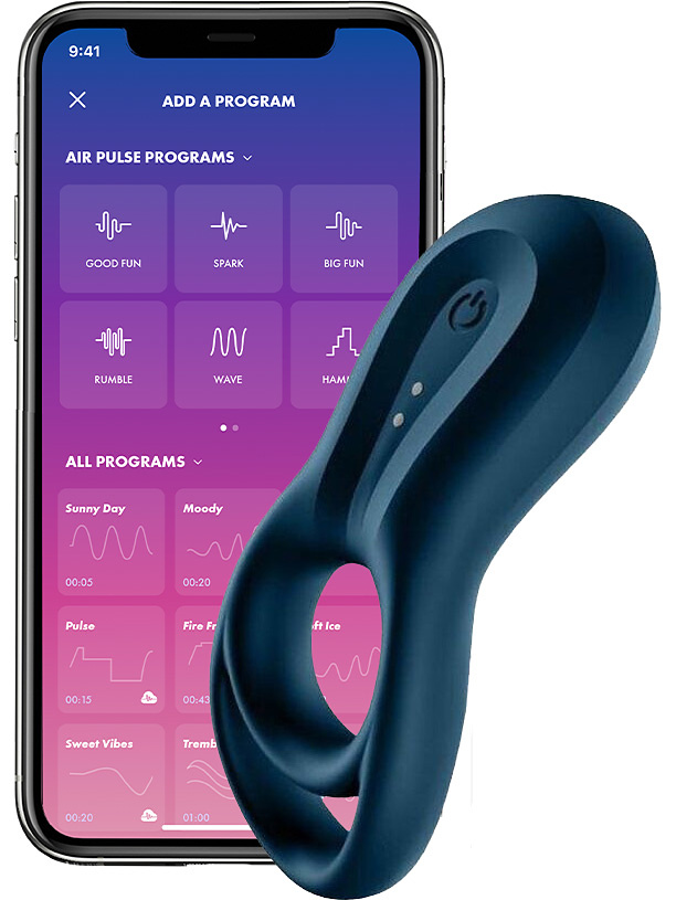 Satisfyer: Epic Duo, Appstyrd Penisring