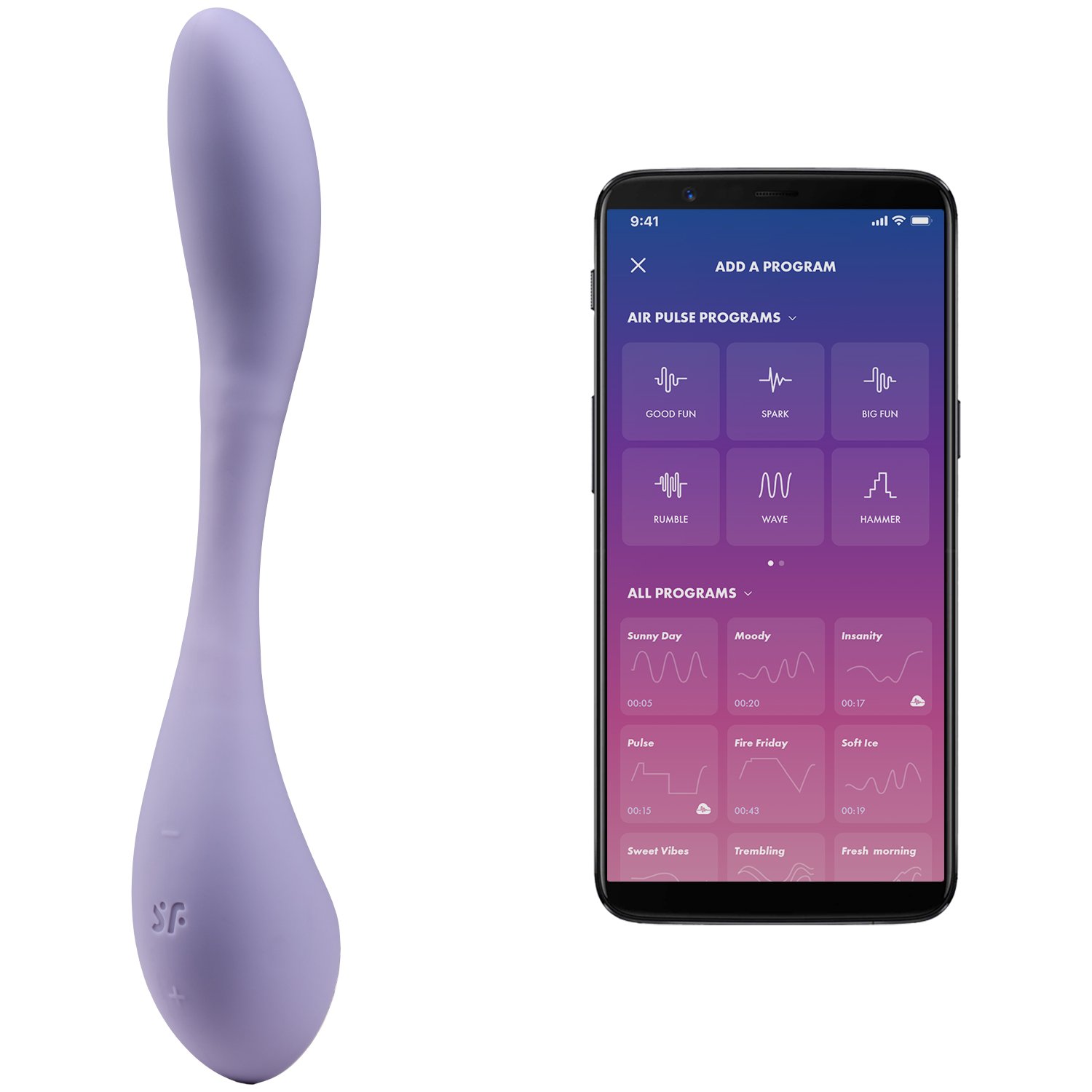 Satisfyer Flex 5+ G-Punktsvibrator - Lila