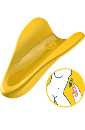 Satisfyer High Fly Finger Vibrator Yellow Klitorisvibrator