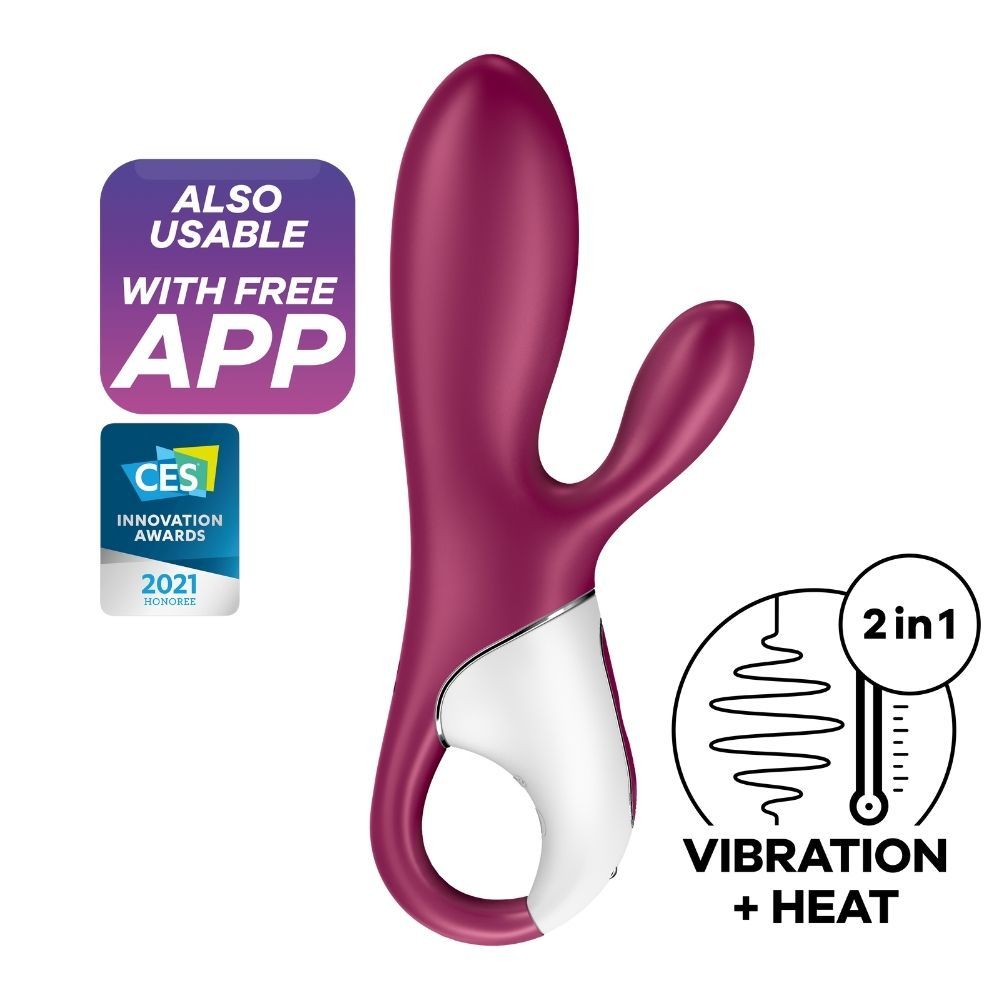 Satisfyer Hot Bunny Rabbit Vibrator med Värme