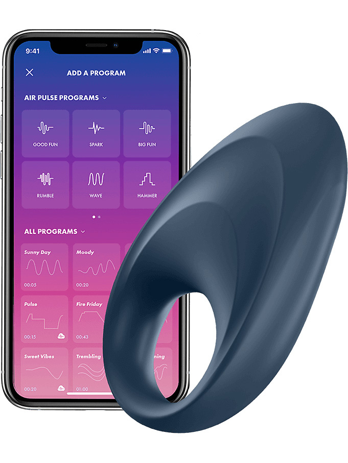 Satisfyer: Mighty One, Appstyrd Penisring