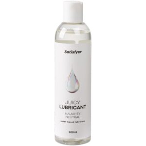 Satisfyer Naughty Neutral Vattenbaserat Glidmedel 300 ml - Klar