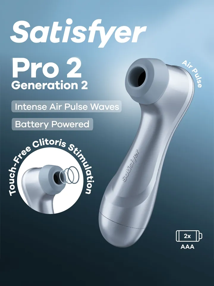 Satisfyer Pro 2 Gen 2 Battery Powered Lufttrycksvibrator