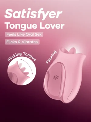 Satisfyer Tongue Lover Flicking Clitoral Stimulator
