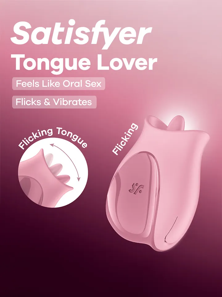 Satisfyer Tongue Lover Flicking Clitoral Stimulator