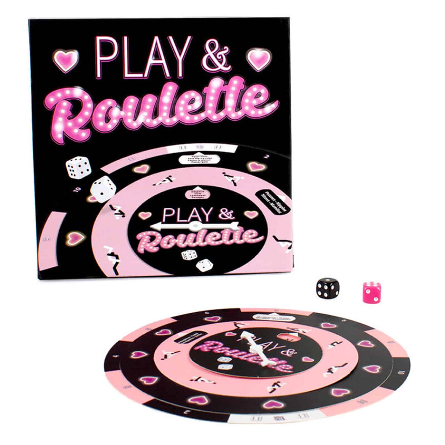 Secretplay - Kamasutra Play & Roulett - Tärning & Roulettspel (ES/PT/EN/FR)