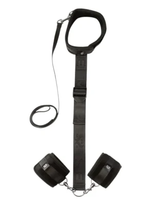 Sei Mio Adjustable Neck & Wrist Restraint Kit Handbojor & halsband