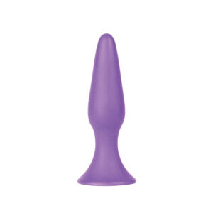 Silky Buttplug - small, purple