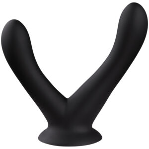 Sinful Double Joy Silikon Dubbeldildo - Svart