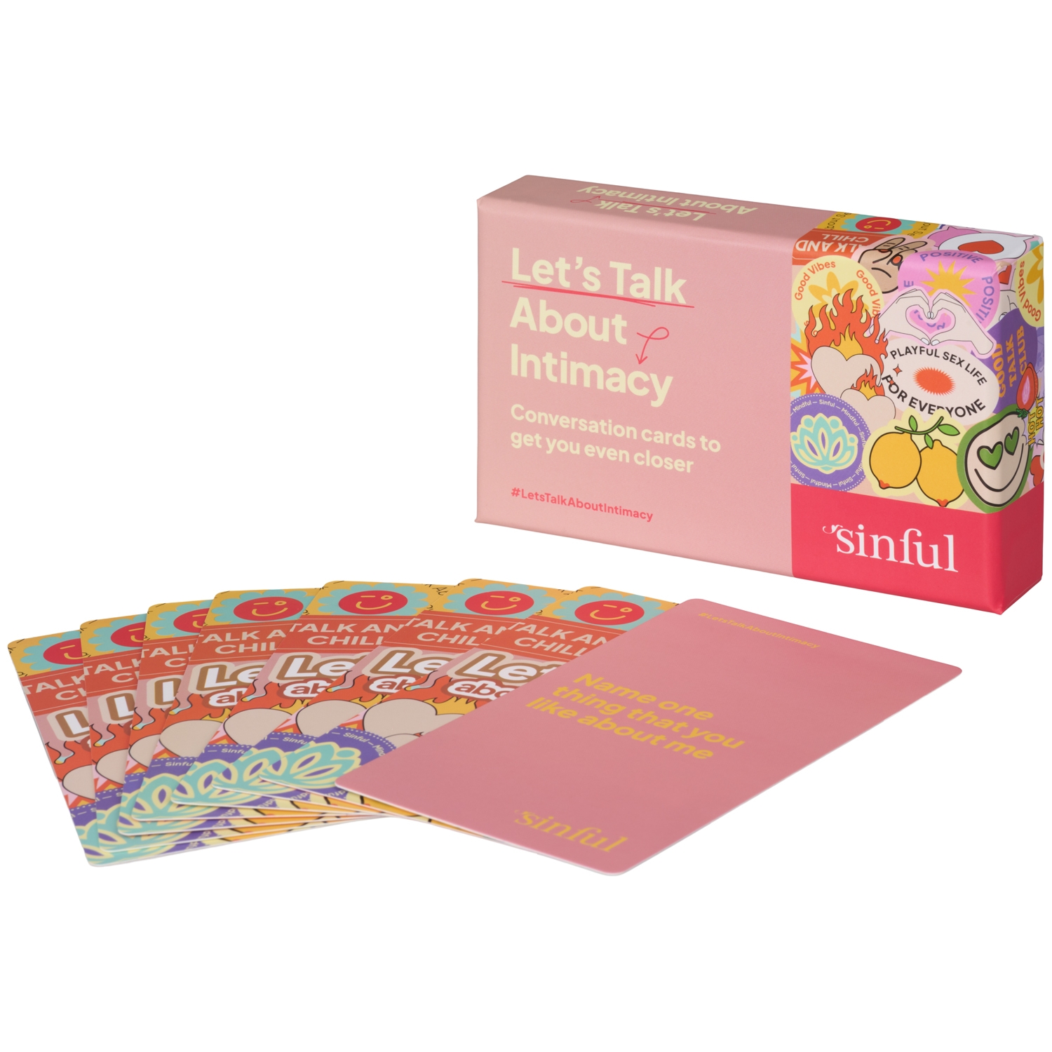 Sinful Let's Talk About Intimacy Spel - Blandade färger