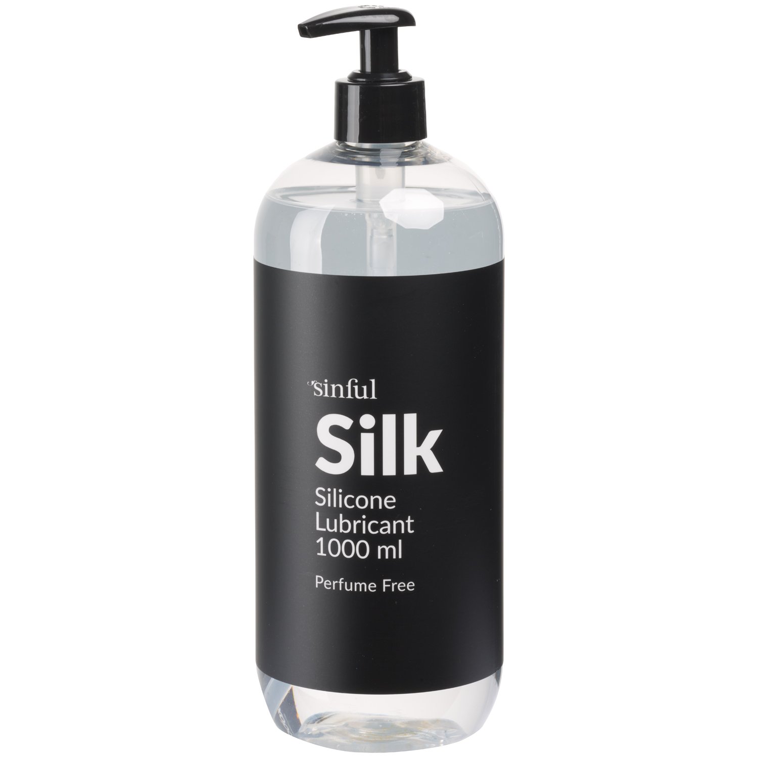 Sinful Silk Silikon Glidmedel 1000 ml - Klar