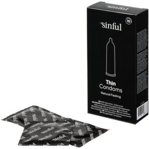 Sinful Thin Kondomer 10 st - Klar