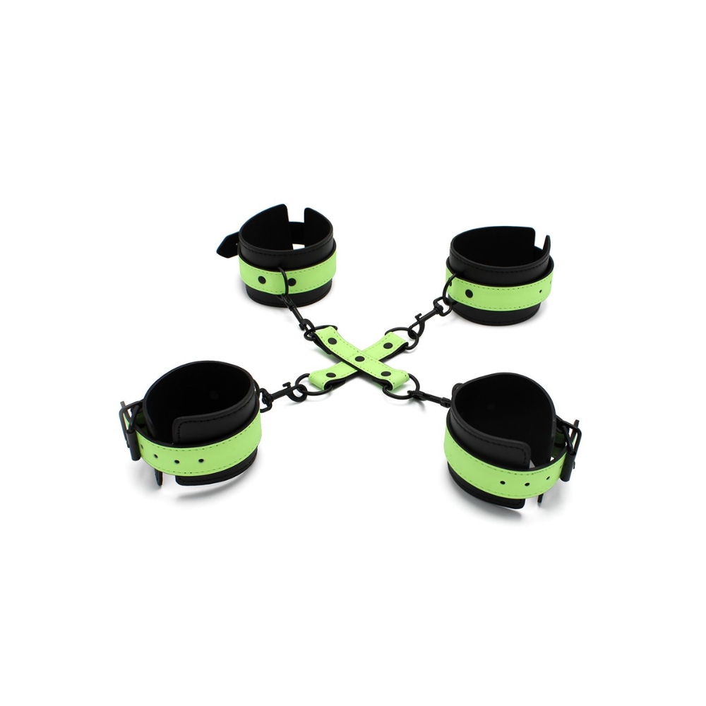 Självlysande Hogtie Handbojor