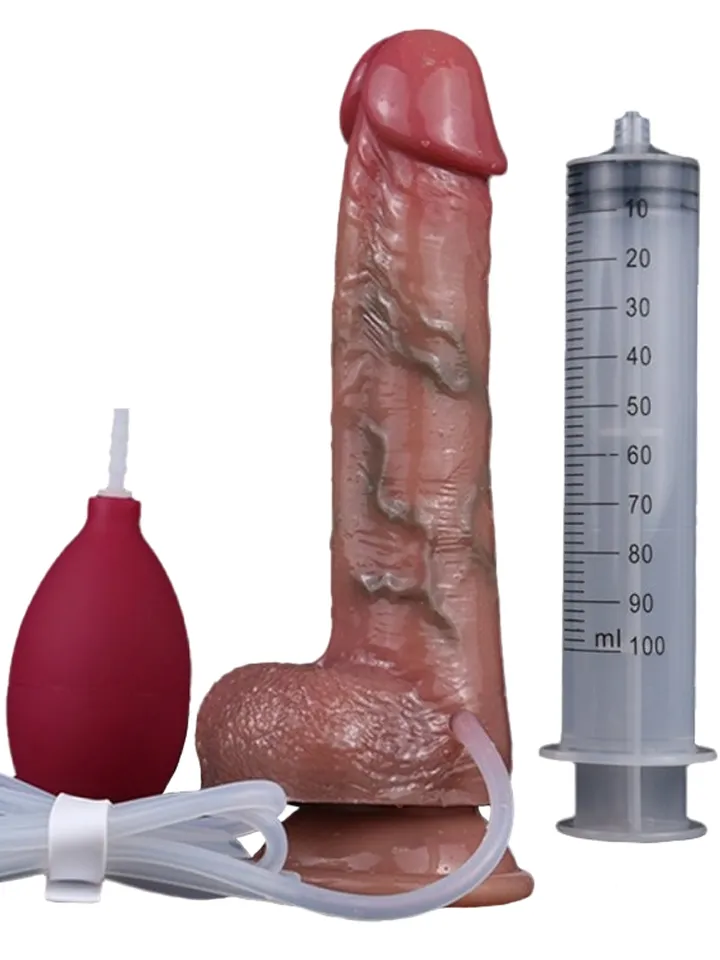 Skinnier Ejaculating Dildo 18 cm Sprutande dildo
