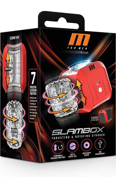 SlamBox Thrusting & Rotating Stroker Masturbator med motor