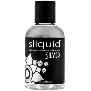 Sliquid Naturals Silver Silikon Glidmedel 125 ml - Klar