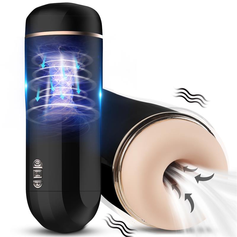 Snow Automatisk Masturbator med Sug