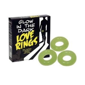 Spencer & Fleetwood - Glow in The Dark - Penisring set 3 delar
