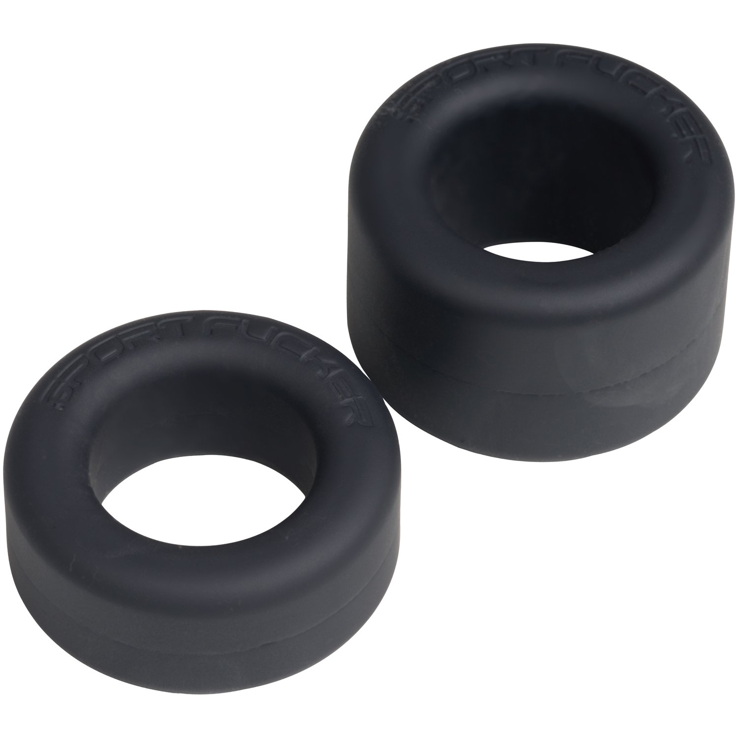 Sport Fucker Nutt Job Silikon Penisring Set - Svart