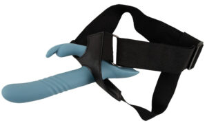 Strap-On med Thrusting Rabbitvibrator