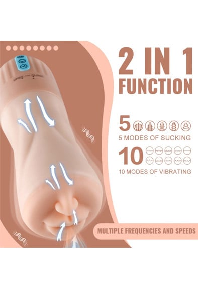 Suckstroker 2.0 Sucking & Vibrating Masturbator