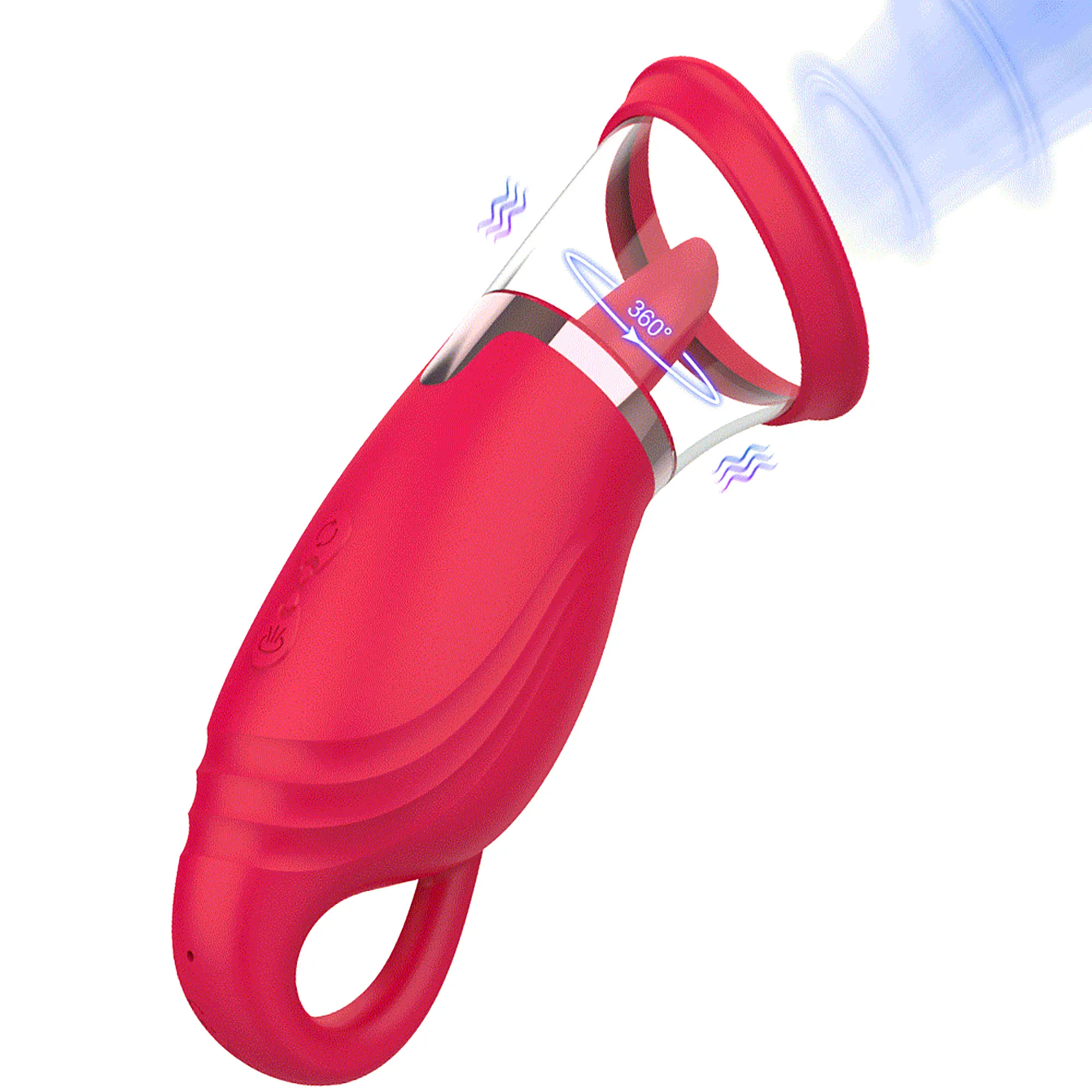 Suction Vibrator With 360° Tongue Stimulation Klitorisvibrator