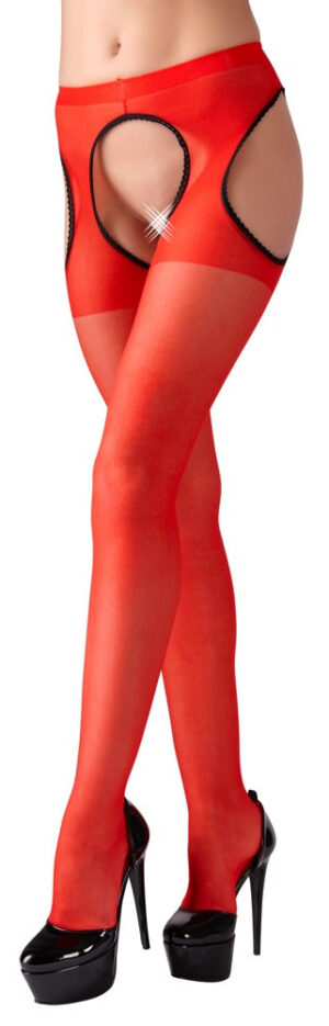 Suspender Tights Öppen - L/XL