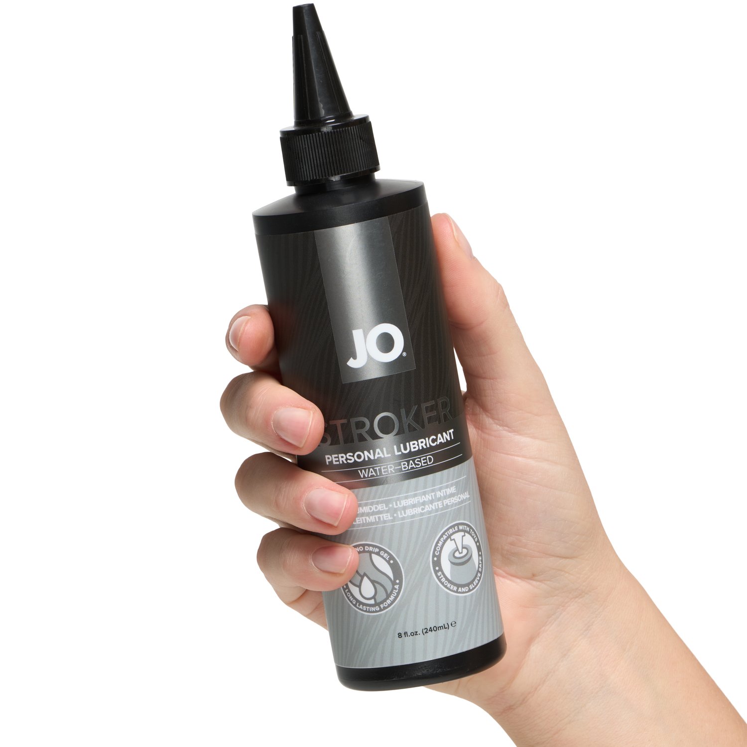 System JO Stroker Vattenbaserat Glidmedel 240 ml - Klar