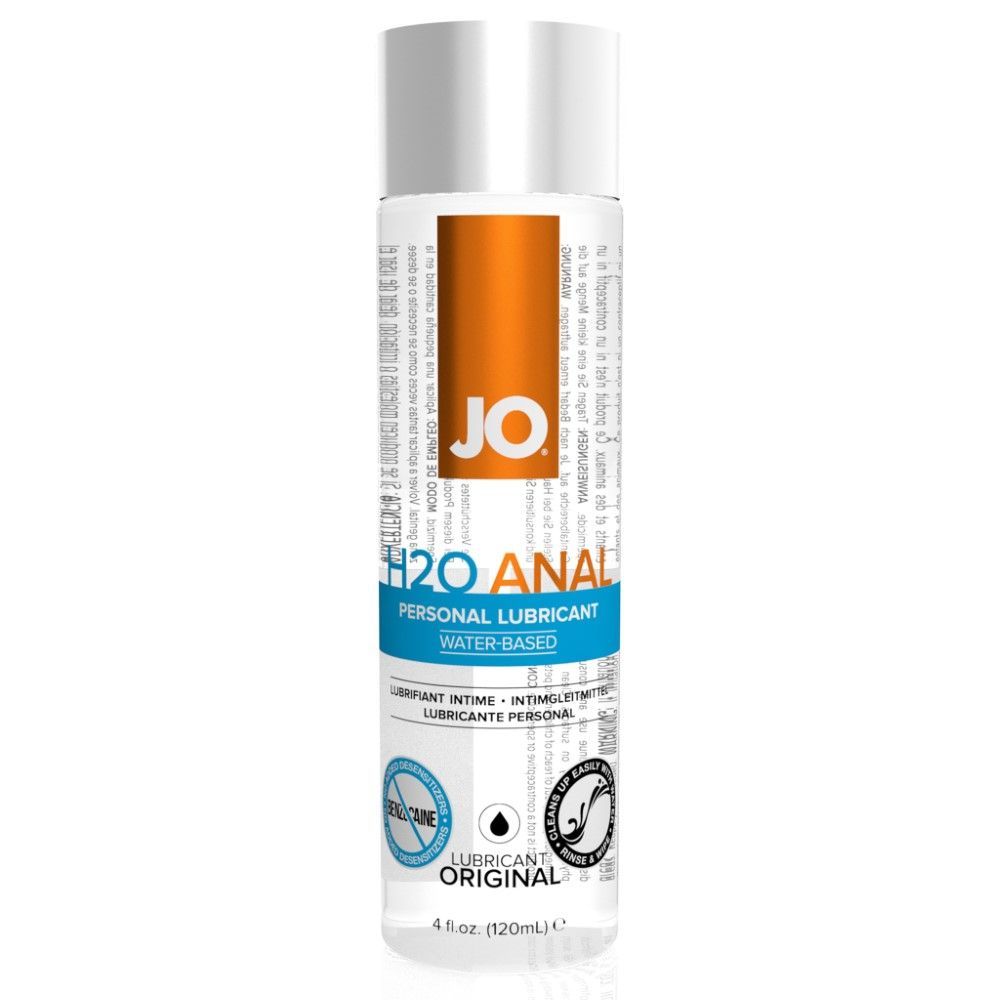 System Jo Anal H2O Vattenbaserat Glidmedel - 120 Ml