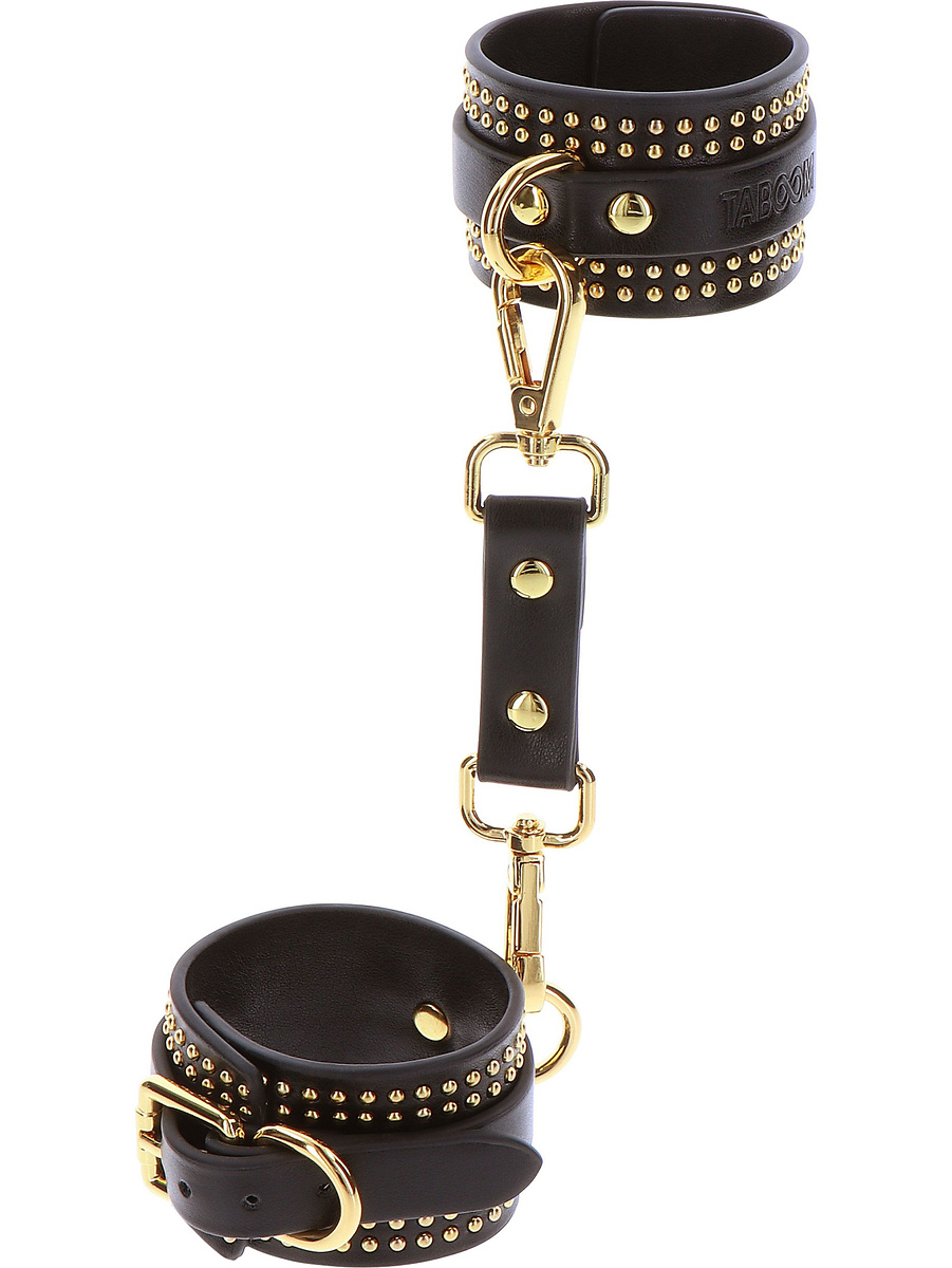 Taboom Bondage: Vogue Studded Fotbojor