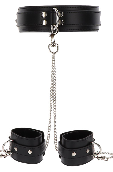 Taboom Heavy Collar & Wrist Cuffs Handbojor & halsband