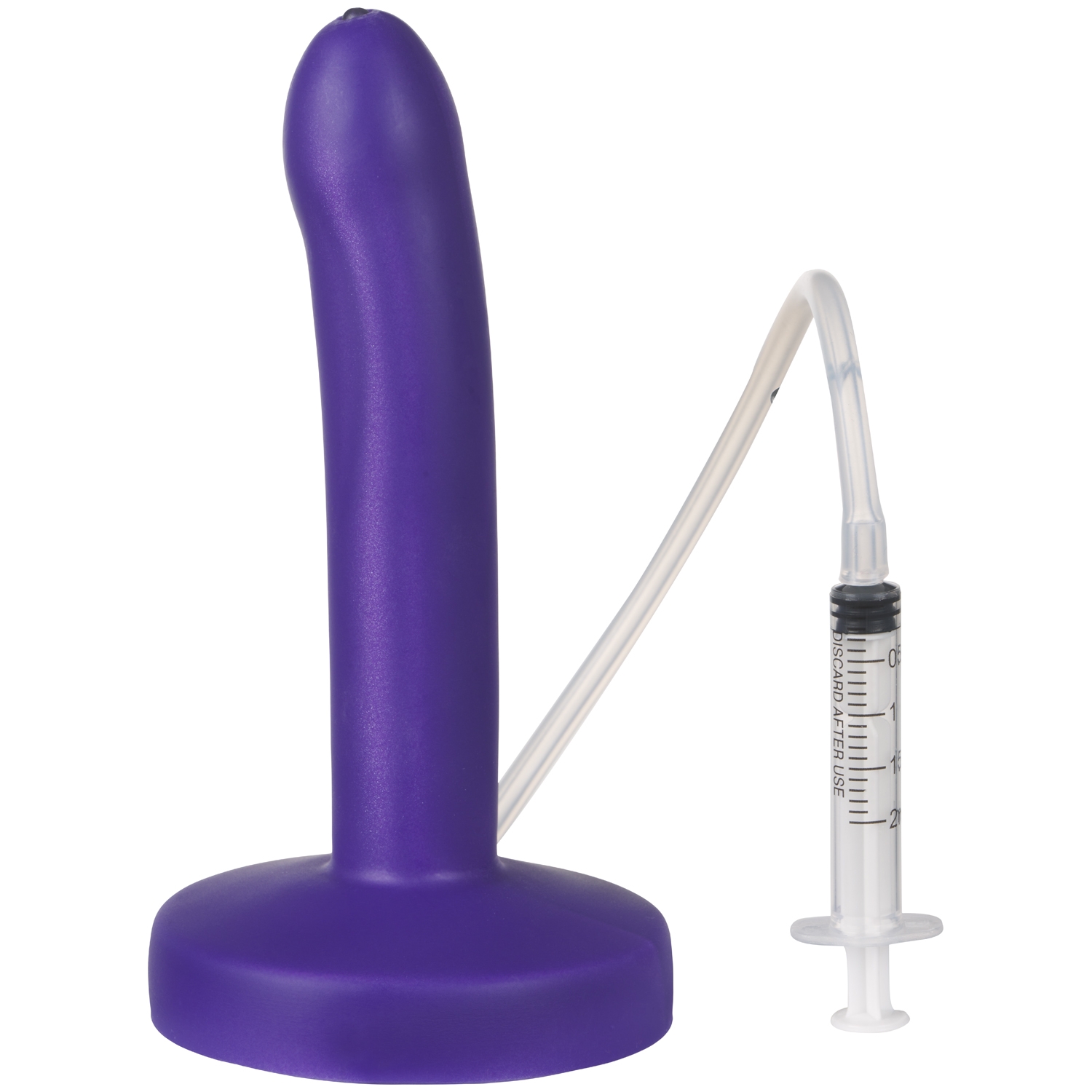 Tantus Pop Slim Squirting Dildo 15 cm - Lila