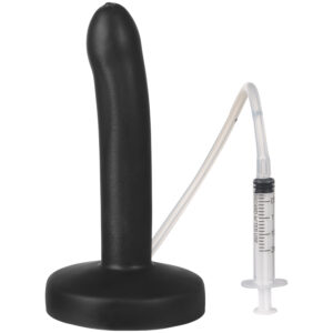 Tantus Pop Slim Squirting Dildo 15 cm - Svart
